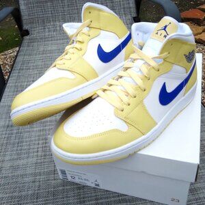 Air Jordan 1 Mid 'Lemon Wash'